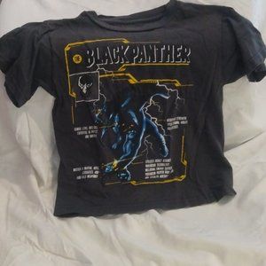 Child Black panther tee